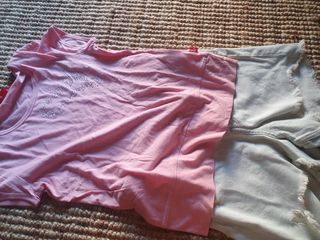 Conjunto Puma niña rosa-azul