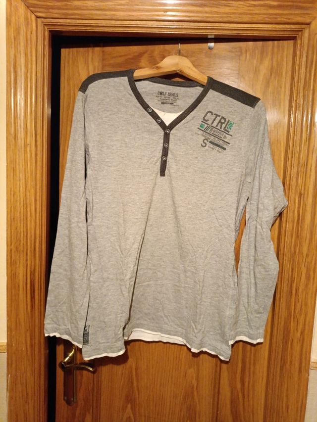 Lote de tres camisetas de caballero talla L