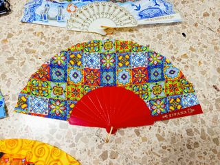 Abanicos pintados España-Benidorm NUEVOS.