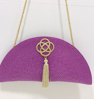 Clutchs fiesta: Bolsos de rafia