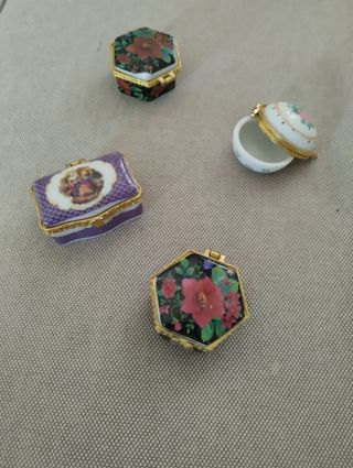 Joyeros porcelana antiguos
