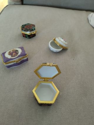 Joyeros porcelana antiguos