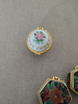 Joyeros porcelana antiguos