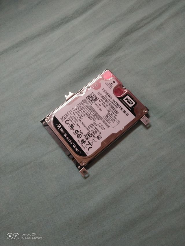 Disco duro WD Scorpio Black 320GB - 2.5” SATA 7200