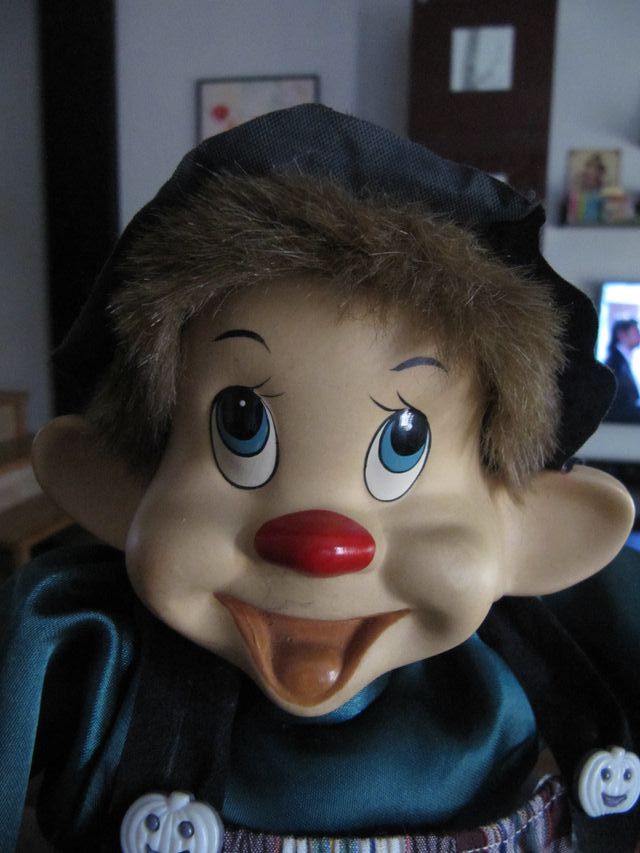 Muñeco payaso vintage