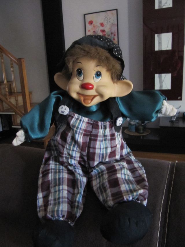 Muñeco payaso vintage