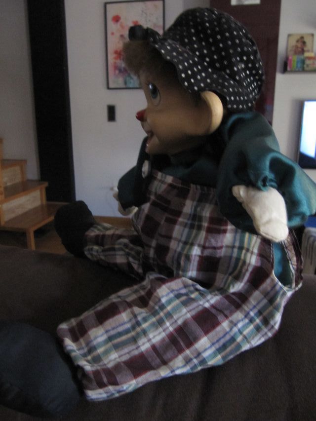 Muñeco payaso vintage