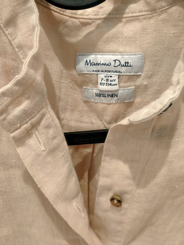Mono Massimo Dutti beige niña