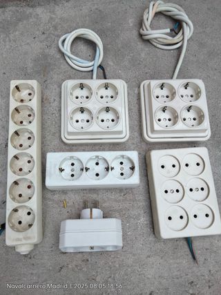Regletas eléctricas antiguas