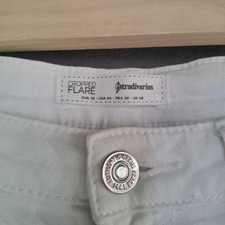 Pantalones vaqueros blancos 