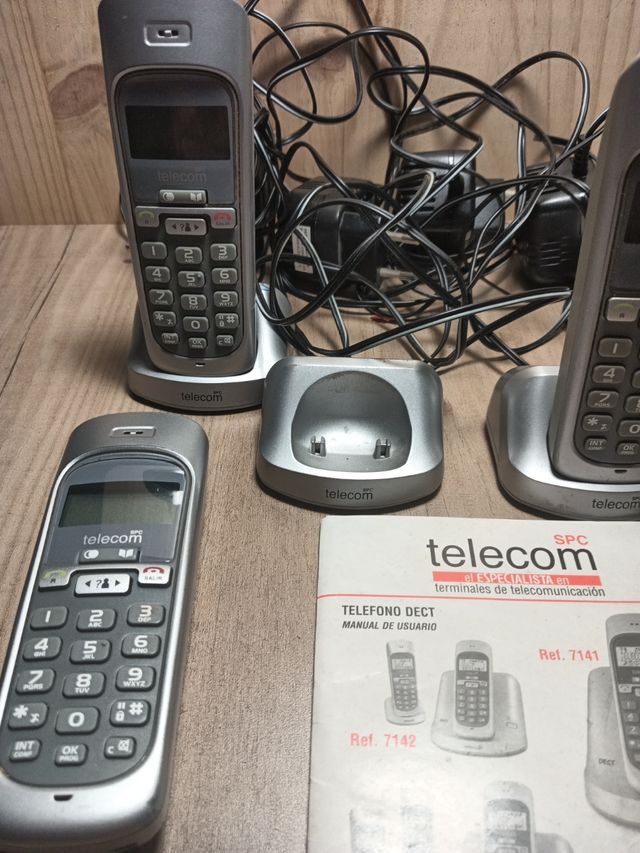 4 Teléfonos inalámbricos telecom