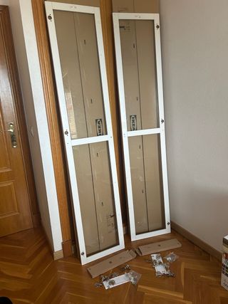 2 Puertas OXBERG cristal BILLY IKEA