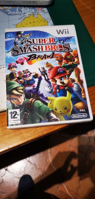 Caratula Super Smash Bros Brawl Wii + trucos