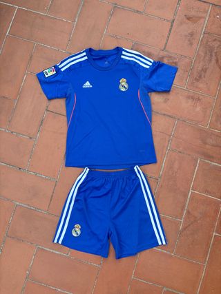 Equipación Real Madrid Adidas - Azul