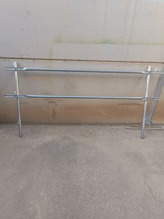 Barandillas de protección para obra.
