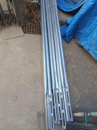 Barandillas de protección para obra.
