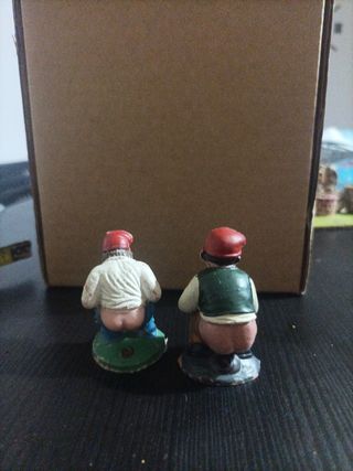 2 Muñecos Belén -Figuras Pesebre