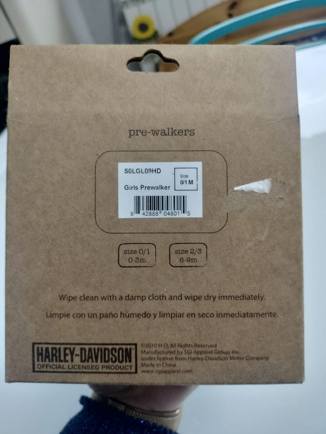 Scarpine neonato Harley Davidson