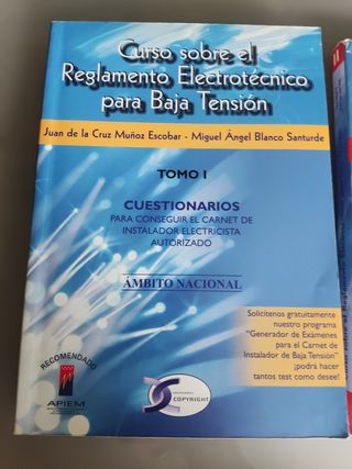 Curso Reglamento Electrotecnico baja tension I