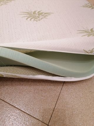 Topper Aloe Vera Memory Foam