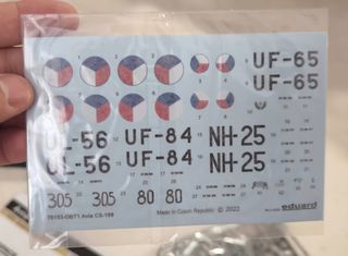 Maqueta avión Avia CS-199 Eduard Profipack 1/72