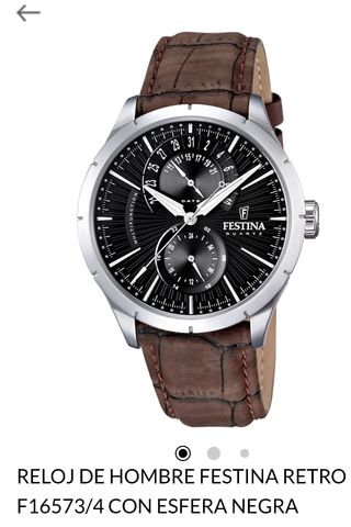 Festina Retro F16573/4: Reloj Hombre