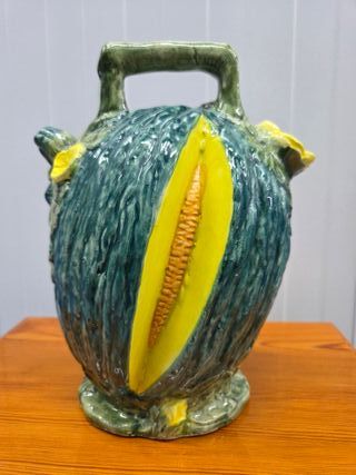 Botijo/s cerámica Manises forma de melón y sandia