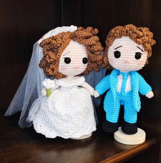 Novio y Novia Amigurumi Crochet