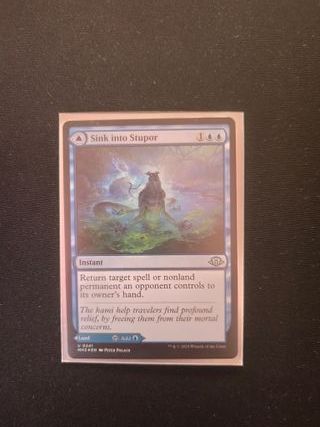 Carta MTG Foil - Sink into Stupor