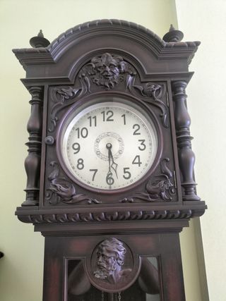 Conjunto muebles antiguo de caoba siglo XIX