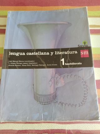 LIBRO LENGUA CASTELLANA/LITERATURA 1°BACHILLERATO 