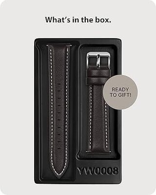 Correa reloj piel marrón 22mm