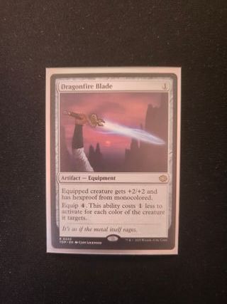 Dragonfire Blade (MTG) - Ingles