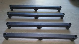 Estructura armario playa blanco-negro