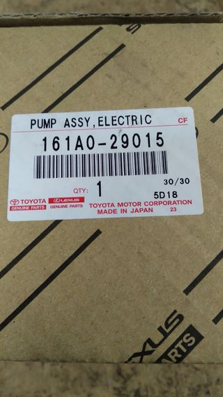 Bomba agua para Toyota Prius 2010