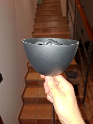 Lampada a sospensione vintage, luce calda