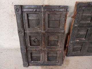 Ventana antigua de madera