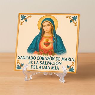 Azulejo Sagrado Corazón María