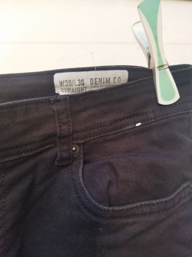 Pantalón Vaquero Negro