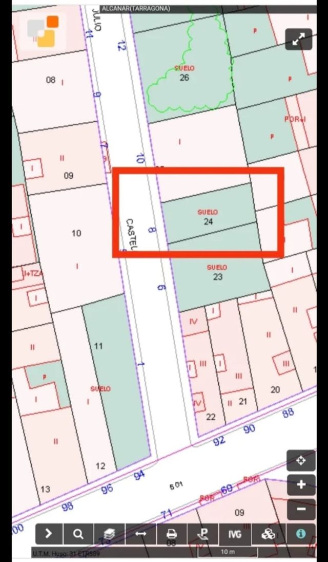 Solar en Carrer de Juli Castell n8