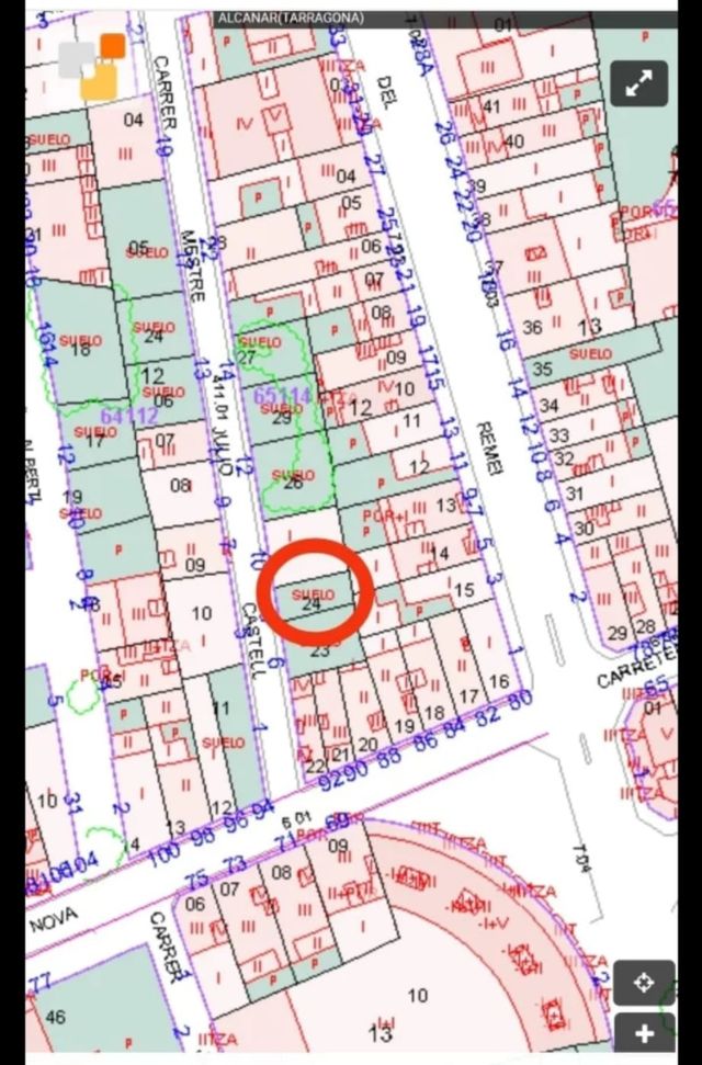 Solar en Carrer de Juli Castell n8