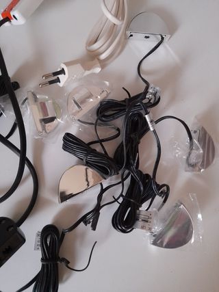 6 Clip LED + Trasformatore: Illuminazione Mensole