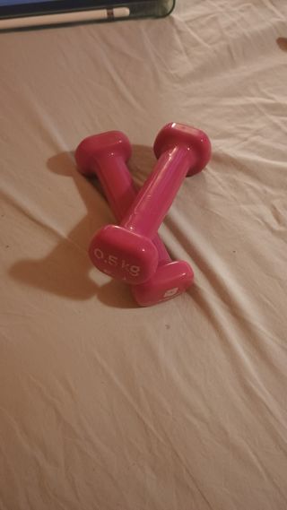 2 Pesi Decathlon 0.5kg