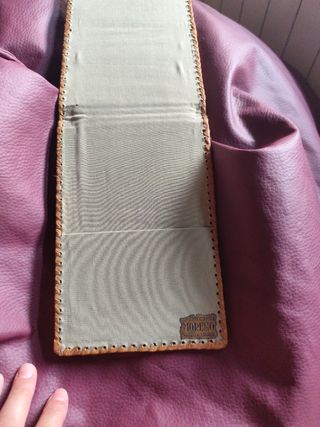 Funda Piel Portadocumentos Grabada