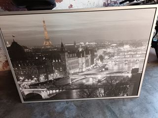 Cuadro París - Foto nocturna