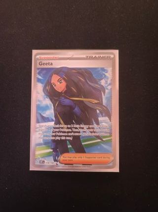 Carta Pokemon Geeta - OBF
