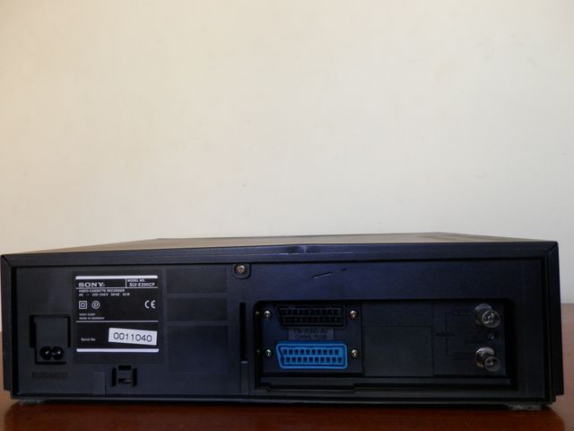 Vídeo reproductor VHS sony SLV-E200CP garantía