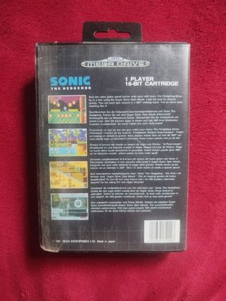 SEGA Mega Drive - Sonic the Hedgehog