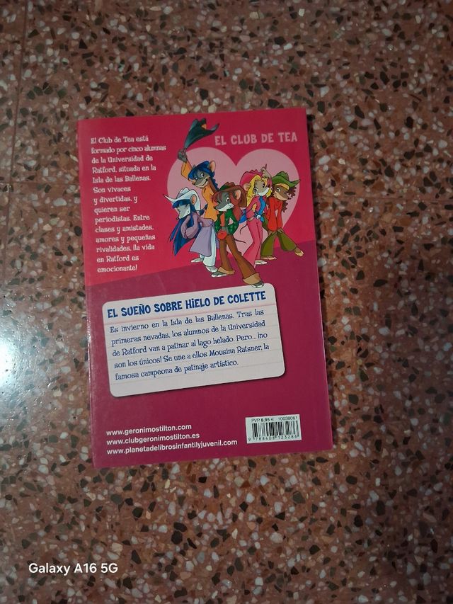 Tea Stilton: El sueño sobre hielo de Colette.