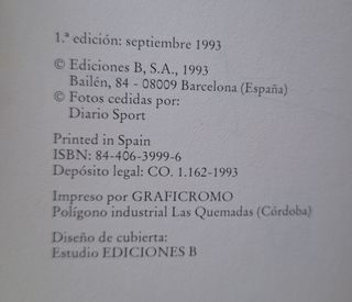 Libro Firmado Johan Cruyff - Mis futbolistas y yo